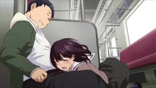 Virgin Fat Boy Saves Girl And Fuck On The Train – Hentai
