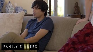 FAMILY SINNERS – Stepmom Bunny Madison Makes Her Stepson Ricky Spanish Feel Better After His Break Up