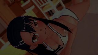 Hayase Nagatoro viste su bikini para divertirse en la cama (versión adulta) (hentai sin censura)