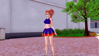 Sonia cheerleader Big Ass hentai animation game 3d koikatsu